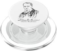 Baudelaire, poète français, Livres, littérature PopSockets PopGrip pour MagSafe