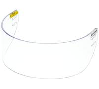 Bauer 1039933 Euro Pro Visière Droite pour Casque de Hockey sur Glace pour Adulte Transparent Taille Unique