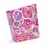 Bauer « DECODEN MAGIC » 22005 Kit de bricolage avec adorables breloques, strass et colle Puffy-Glue - Petit sac à main à bricoler soi-même - Jouet créatif pour enfants à partir de 6 ans