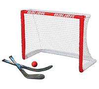 Bauer Ensemble Hockey sur Genoux avec But 77,5 x 58,4 cm Rouge