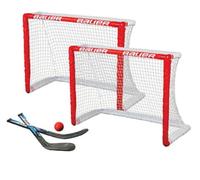 BAUER Knee Hockey Goal 2er Set 30.5' - 2 Tore, 2 Ministicks & 1 Foam Ball