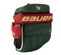 Bauer Minnesota Sac à dos à gants Vert/rouge/noir pour hockey sur glace et rollers