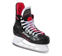 Bauer NSX Patins à Glace pour Homme Noir/Rouge 45,5