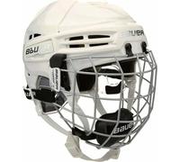 Bauer RE-AKT 100 Helmet Combo YTH White YTH Hockey Helmet