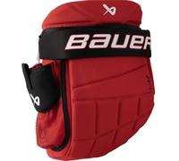 Bauer Sac à dos avec gants de hockey sur glace et rollers Rouge/noir
