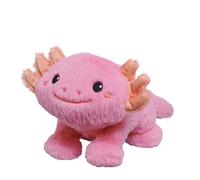 Bauer Spielwaren - Axolotl : Doudou en Peluche Douce à câliner, Jouer, Offrir, 28 cm, Rose (12093)