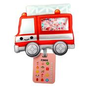 Bauer Spielwaren- Bizyboo Jouet sensoriel de Recherche, 21002, Rouge