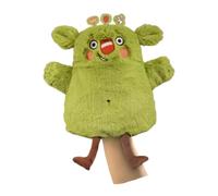 Bauer Spielwaren Das Kleine WIR 12268 Marionnette en Peluche Officielle de la Gamme de Livres pour Enfants - Fourrure Verte Super Douillette - 20 cm - Vert