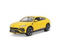 Bauer Spielwaren Maisto Lamborghini Urus 531519Y Modèle de Voiture à l'échelle 1:24 Portes Ouvertes Jaune 20 cm