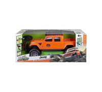 Bauer Spielwaren Tech R/C Jeep Gladiator Véhicule Tout-Terrain télécommandé 4x4 avec télécommande Pro Style à partir de 8 Ans 71 cm Orange (581603)
