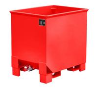 Bauer Südlohn Bauer Südlohn Bac à copeaux CS 30, peint, rouge feu Quantité:1
