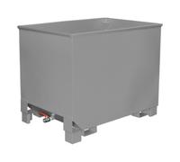 Bauer Südlohn Bauer Südlohn Bac à copeaux CS 80, laqué, gris souris Quantité:1