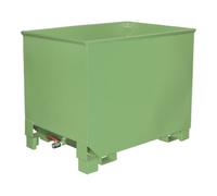 Bauer Südlohn Bauer Südlohn Bac à copeaux CS 80, peint, vert réséda Quantité:1