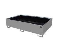 Bauer Südlohn Bauer Südlohn Bac à étagère avec insert PE RW 2200-2 PE, peint, gris souris Quantité:1