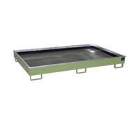 Bauer Südlohn Bauer Südlohn Bac à étagère avec insert PE RW 2200-2 PE, peint, vert réséda Quantité:1