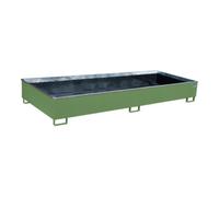 Bauer Südlohn Bauer Südlohn Bac à étagère avec insert PE RW 3300-3 PE, peint, vert réséda Quantité:1