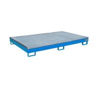 Bauer Südlohn Bauer Südlohn Bac à étagère avec insert PE RW-GR 2200-1 PE, peint, bleu clair Quantité:1