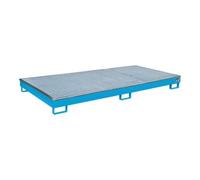Bauer Südlohn Bauer Südlohn Bac à étagère avec insert PE RW-GR 2700-1 PE, peint, bleu clair Quantité:1