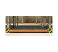 Bauer Südlohn Bauer Südlohn Bac à étagère avec insert PE RW-GR 2700-1 PE, peint, orange jaune Quantité:1