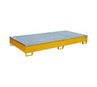 Bauer Südlohn Bauer Südlohn Bac à étagère avec insert PE RW-GR 2700-2 PE, peint, orange jaune Quantité:1