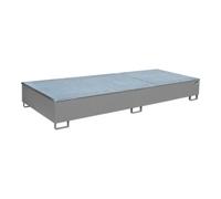 Bauer Südlohn Bauer Südlohn Bac à étagère avec insert PE RW-GR 3300-3 PE, peint, gris souris Quantité:1