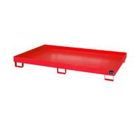 Bauer Südlohn Bauer Südlohn Bac à étagère RW 2200-1, laqué, rouge feu Quantité:1