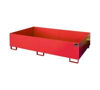 Bauer Südlohn Bauer Südlohn Bac à étagère RW 2200-2, laqué, rouge feu Quantité:1