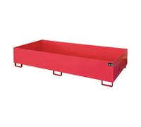 Bauer Südlohn Bauer Südlohn Bac à étagère RW 2700-3, peint, rouge feu Quantité:1