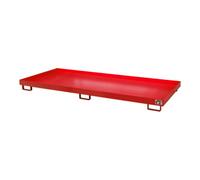 Bauer Südlohn Bauer Südlohn Bac à étagère RW 3300-1, peint, rouge feu Quantité:1