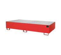 Bauer Südlohn Bauer Südlohn Bac à étagère RW-GR 2700-3, peint, rouge feu Quantité:1