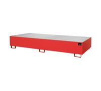 Bauer Südlohn Bauer Südlohn Bac à étagère RW-GR 3300-3, peint, rouge feu Quantité:1