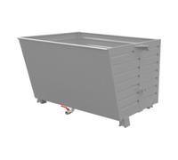 Bauer Südlohn Bauer Südlohn Bac basculant à copeaux BSL 150, peint, gris souris Quantité:1
