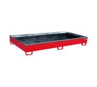 Bauer Südlohn Bauer Südlohn Bac de rangement avec insert PE RW 2700-2 PE, laqué, rouge feu Quantité:1