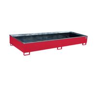 Bauer Südlohn Bauer Südlohn Bac de rangement avec insert PE RW 3300-3 PE, laqué, rouge feu Quantité:1