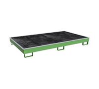 Bauer Südlohn Bauer Südlohn Bac de rangement avec insert PE RW-GR 2200-1 PE, peint, vert réséda Quantité:1