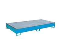 Bauer Südlohn Bauer Südlohn Bac de rangement avec insert PE RW-GR 2700-2 PE, peint, bleu clair Quantité:1