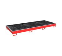 Bauer Südlohn Bauer Südlohn Bac de rangement avec insert PE RW-GR 3300-2 PE, laqué, rouge feu Quantité:1