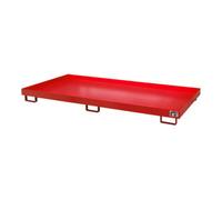 Bauer Südlohn Bauer Südlohn Bac de rangement RW 2700-1, peint, rouge feu Quantité:1