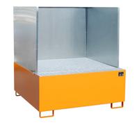 Bauer Südlohn Bauer Südlohn Bac de récupération AW 1000/SW, peint, orange jaune Quantité:1