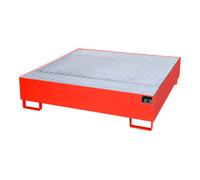 Bauer Südlohn Bauer Südlohn Bac de récupération AW 450, peint, rouge feu Quantité:1