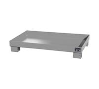 Bauer Südlohn Bauer Südlohn Bac de récupération AW 60-3, peint, gris souris Quantité:1
