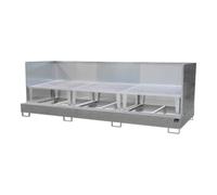 Bauer Südlohn Bauer Südlohn Bac de récupération AWA 1000-3/SW, galvanisé à chaud Quantité:1