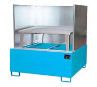 Bauer Südlohn Bauer Südlohn Bac de récupération AWA 1000/SW, peint, bleu clair Quantité:1