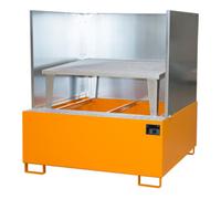 Bauer Südlohn Bauer Südlohn Bac de récupération AWA 1000/SW, peint, orange jaune Quantité:1