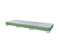 Bauer Südlohn Bauer Südlohn Bac de rétention AW 1000-3, laqué, vert réséda Quantité:1