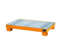 Bauer Südlohn Bauer Südlohn Bac de rétention AW 60-3/M, peint, orange jaune Quantité:1