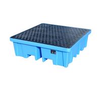 Bauer Südlohn Bauer Südlohn Bac de rétention GREEN-LINE PE WPA-PE 4/2, polyéthylène robuste, bleu Quantité:1