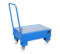 Bauer Südlohn Bauer Südlohn Bac de rétention mobile AW 60-1 SR, peint, bleu clair Quantité:1