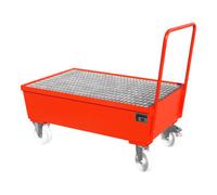 Bauer Südlohn Bauer Südlohn Bac de rétention mobile AW-F 2, peint, rouge feu Quantité:1