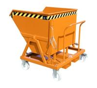 Bauer Südlohn Bauer Südlohn Benne basculante à copeaux SKS 550, laquée, orange jaune Quantité:1